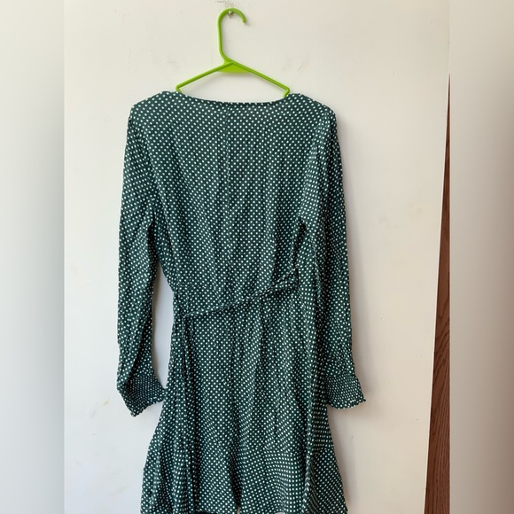 Loft Polka Dot Wrap Dress NWT - Picture 5 of 5